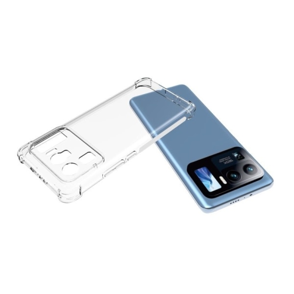 Xiaomi Mi 11 Ultra Iskunvaimennus Silicone Case Shockr Transparent