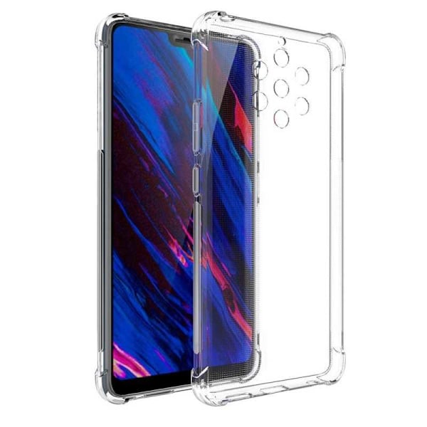 Nokia 9 Pureview iskuja vaimentava silikonikuori Shockr Transparent