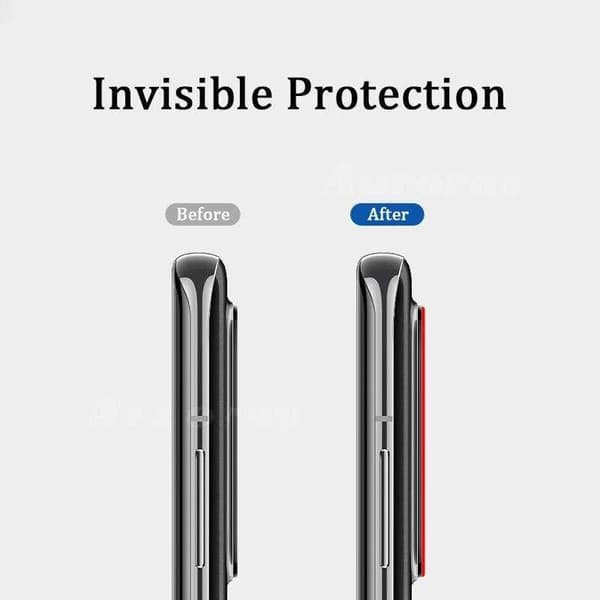 Xiaomi Redmi Note 9 Kamera Skydd Linskydd Flexibelt Glas Svart