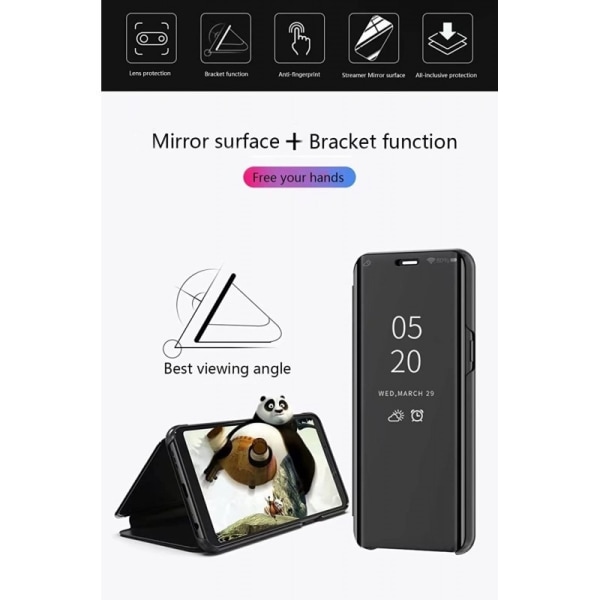 Samsung S24 Plus Smart Flipfodral Clear View Standing V2 Rocket