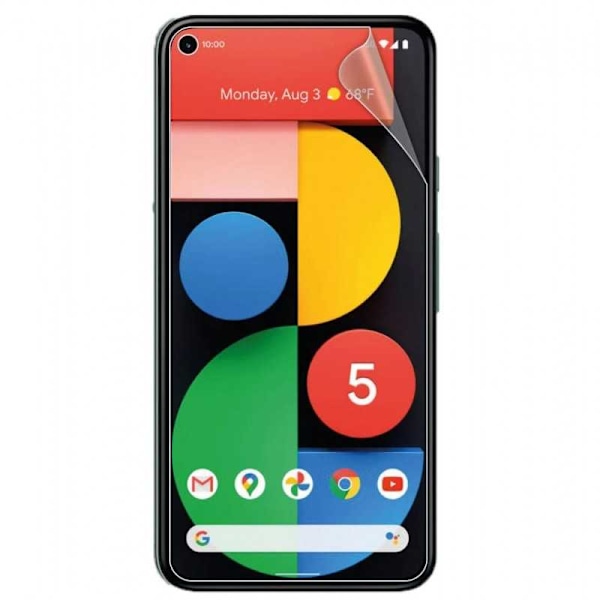 3-PACK Google Pixel 5 Premium CrystalClear näytönsuoja Transparent