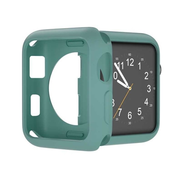 2-PACK pehmeä puskurin suojus Apple Watch 40mm Svart