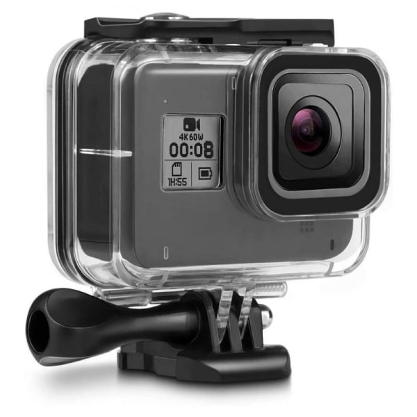 GoPro Hero 8 Sort kamerahus Vandtæt skal Transparent