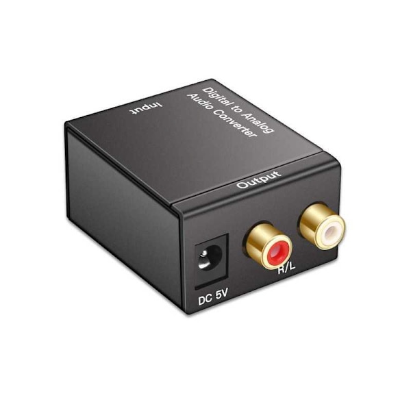 Lydkonverter digital til analog Black