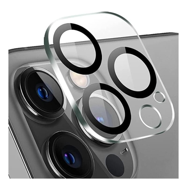2-PACK iPhone 14 Pro Max / 14 Pro Kameraskydd Transparent