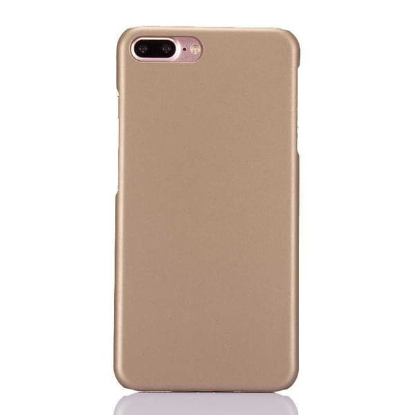 iPhone 7 Plus ultraohut kumipinnoitettu mattamusta kansi Svart