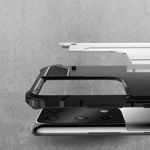 Samsung S21 Ultra Shockproof Shell SlimArmor Svart