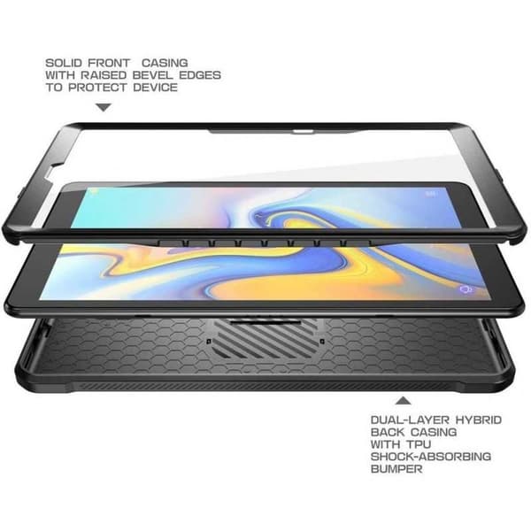 Samsung Tab A 10.1 2019 Iskunkestävä Supcase Unicorn Beetle Pro Black