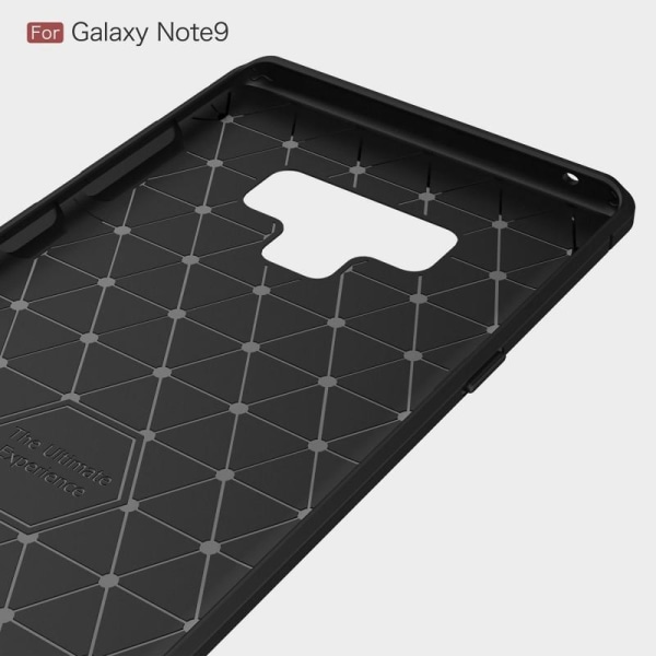 Samsung Note 9 Shock Resistant Shock Absorbing Shell SlimCarbon Svart