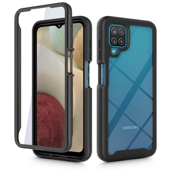Samsung A12 Full Cover Tech-Protect Defense 360 Cover Transparent