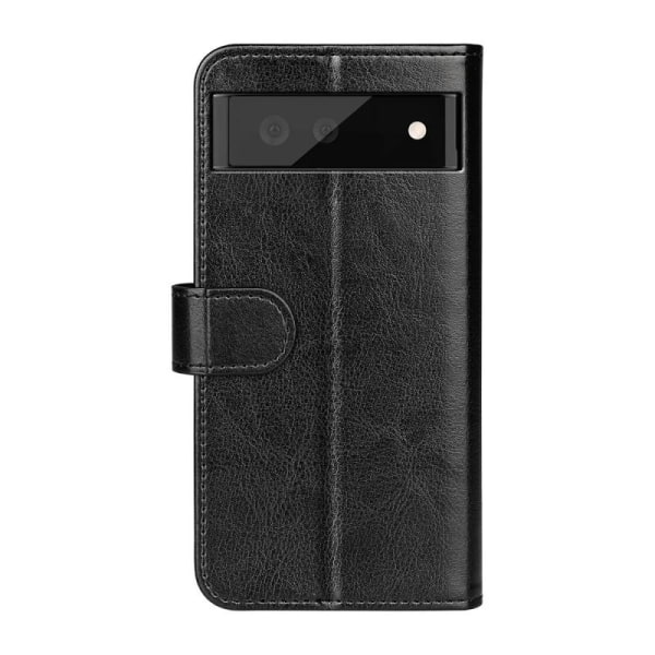 Google Pixel 7a Plånboksfodral PU-Läder 4-FACK Svart