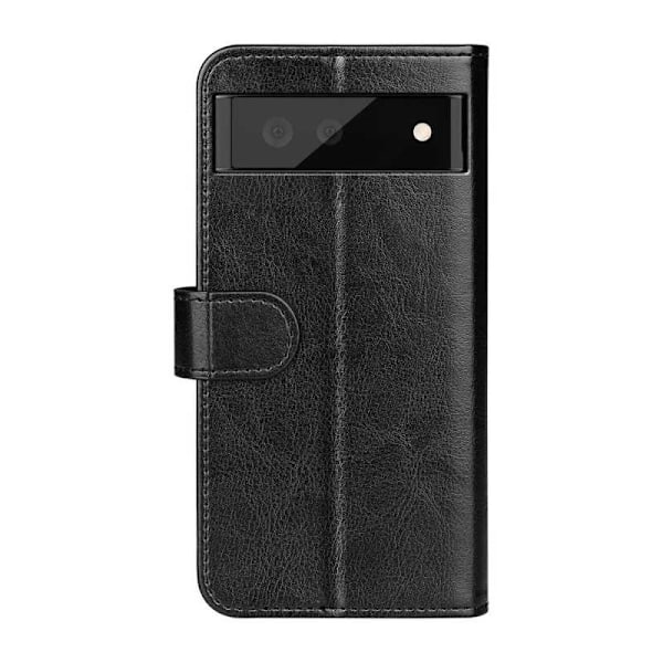 Google Pixel 7 Pro Wallet Case PU-læder 4-LOMMES Black