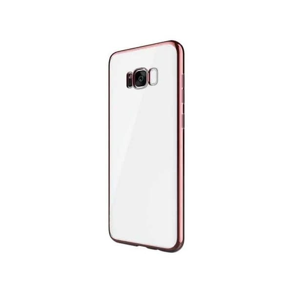 Samsung S8 Plus Stöttåligt Mjukt Skal Rosenguld