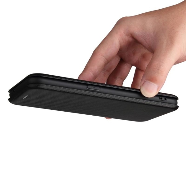 OnePlus Nord N100 Flip Case Kortspor CarbonDreams Black