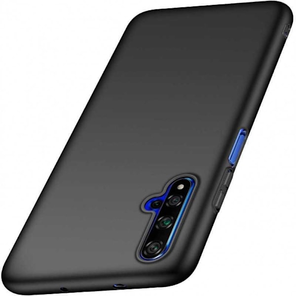 Huawei Nova 5T Ultra Thin Mattamusta Cover Basic V2 Black