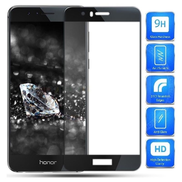 Honor 9 Tempered Glass 0,26mm 2,5D 9H Fullframe Black