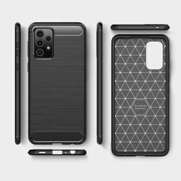 Samsung A72 5G Shockproof Shell SlimCarbon Black