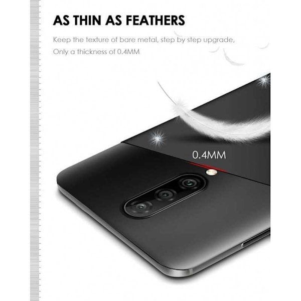 OnePlus 7 Pro Ultratunt Mattsvart Skal Basic V2 Svart