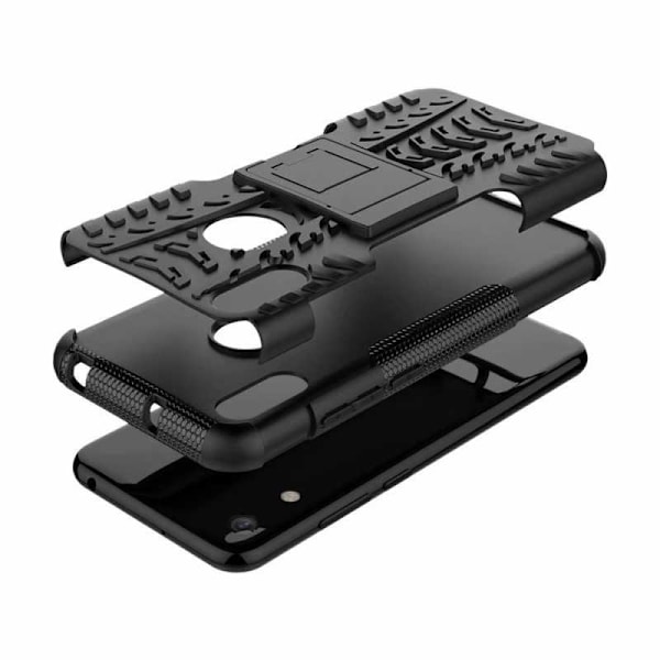 Huawei Y6:n iskunkestävä kotelo Active-tuella Black