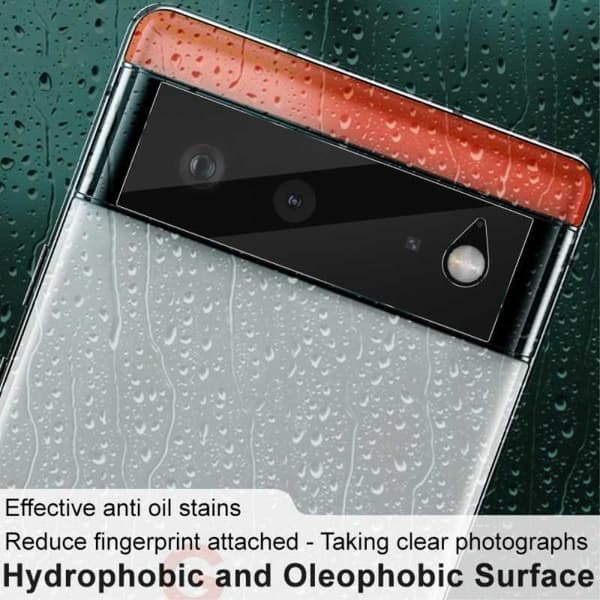 2-PACK Google Pixel 6 Pro Skydd Linsskydd Kameraskydd Transparent