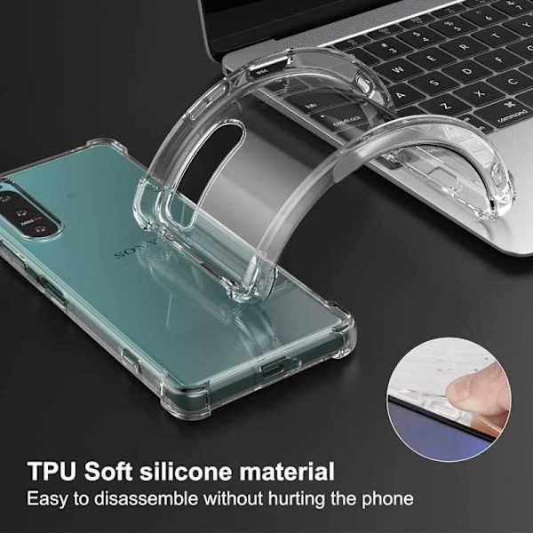 Xperia 1 V stødabsorberende silikone Shell Shockr