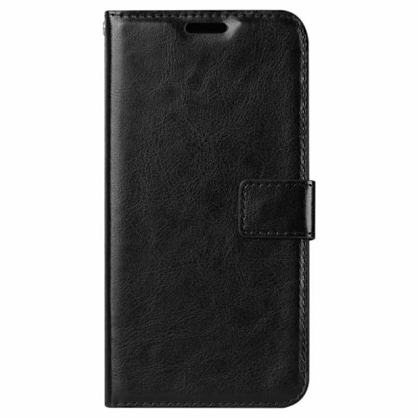 Pocophone F1 Plånboksfodral PU-Läder 4-FACK Evry Svart
