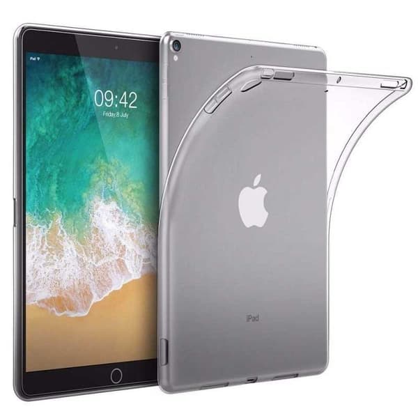 iPad Pro 12.9" Stötdämpande TPU Skal Simple Transparent
