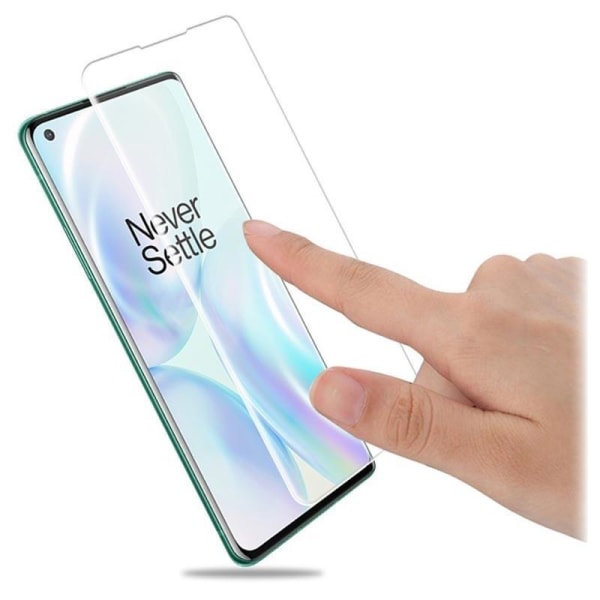 OnePlus 8 3D 0,26 mm 9H hærdet glas Transparent