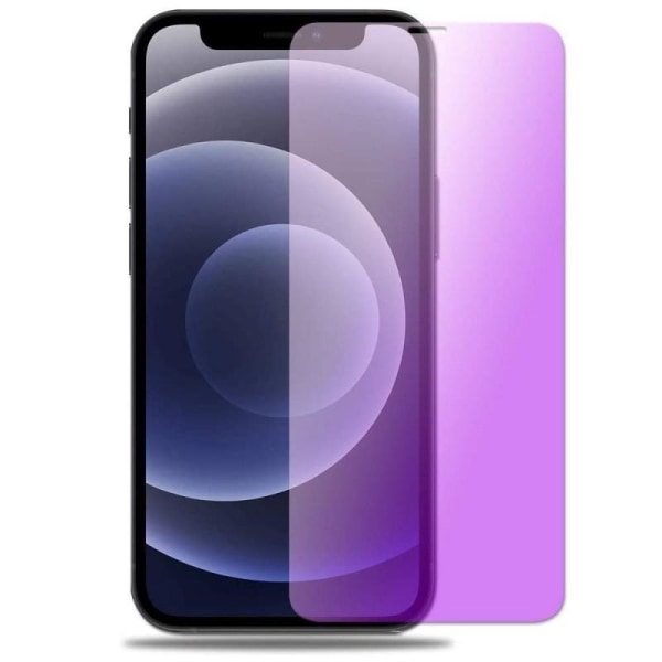 2-PACK 9H Härdat Glas Med Blåljusfilter Transparent iPhone 12 Pro