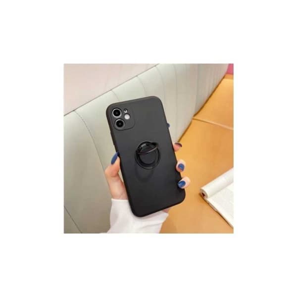 iPhone 12 Mini Stöttåligt Skal med Ringhållare CamShield Grön