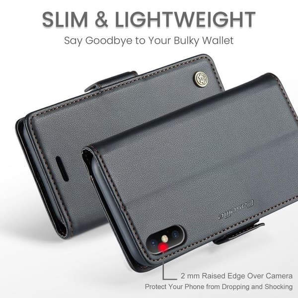 CaseMe Skin Pro-deksel iPhone X / XS Black
