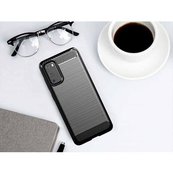 Samsung S20 FE Shockproof Shell SlimCarbon Black