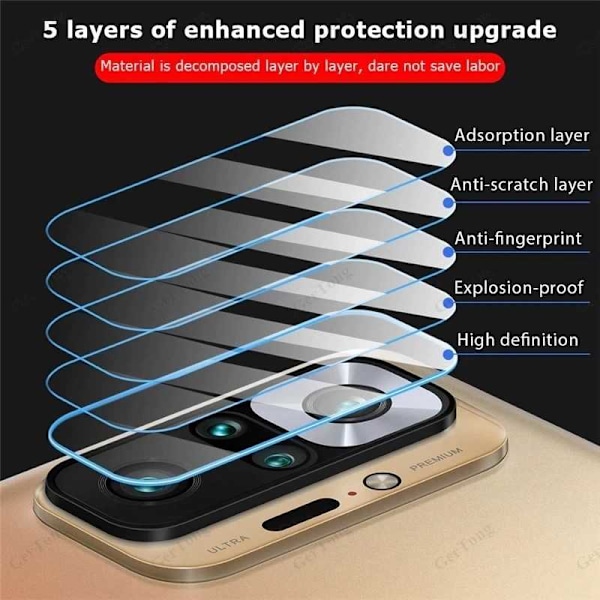 2-PACK Samsung S22 Camera Protection Linssin suojaus Transparent