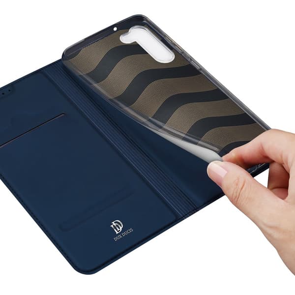 Samsung S23 FE Dux Ducis Skin Pro med Kortfack - Blå