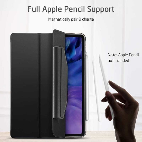 iPad Pro 11 2018/2020 Flip-etui ESR Yippee Black