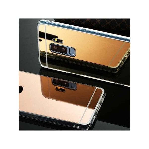 Samsung J6 2018 Elegant Stötdämpande Spegelskal TPU Guld