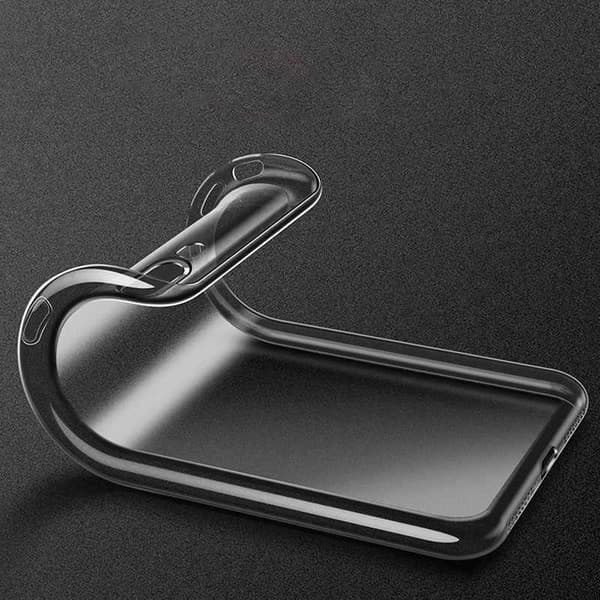 Nokia 8.3 iskuja vaimentava silikonikotelo Simple Transparent