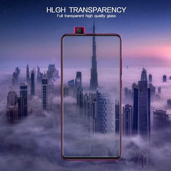 2-PACK Xiaomi Mi 9T Hærdet glas 0,26 mm 2,5D 9H Transparent