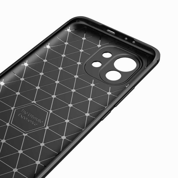 Xiaomi Mi 11 iskunkestävä SlimCarbon kotelo Black