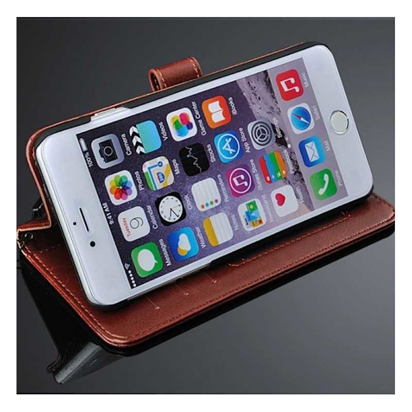 Zenfone 7 Pro Wallet Case PU Læder 4-SLOT Evry - Sort Black