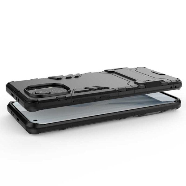 Xiaomi Mi 11 iskunkestävä kotelo jalustalla ThinArmor Black