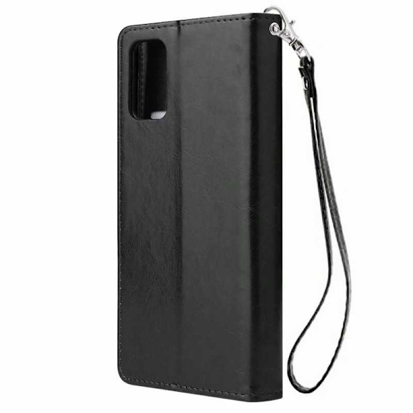 Huawei P40 Pro Praktisk Plånboksfodral med 10-Fack Array Svart