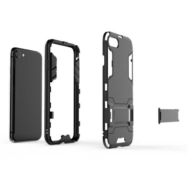 iPhone 7 / 8 / SE (2020 & 2022) Stöttåligt Skal med Kickstand ThinArmor Svart