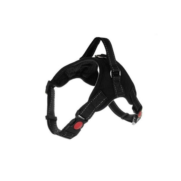 Tryckfri Hundsele Large Svart