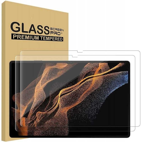 Samsung Tab S8 Ultra Hærdet glas 0,26mm 2,5D 9H Transparent