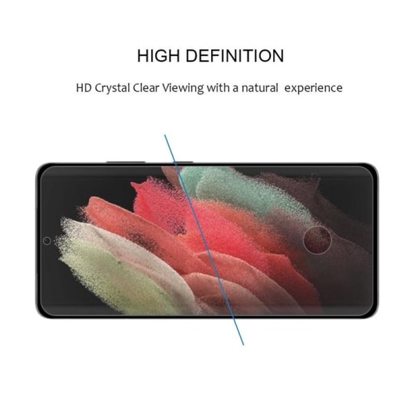 Samsung S22 Ultra FullFrame 3D 0.26mm 9H Härdat Glas Transparent