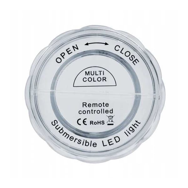 2-PACK Vattentät Dekorativ LED-Belysning Transparent