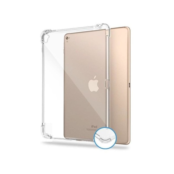 iPad 9.7 2017/2018, Air, Air 2 Støtdempende Premium TPU Cover Sh Transparent
