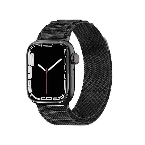 Slitstarkt Armband i Nylon för Apple Watch 38/40/41mm Vitgrå