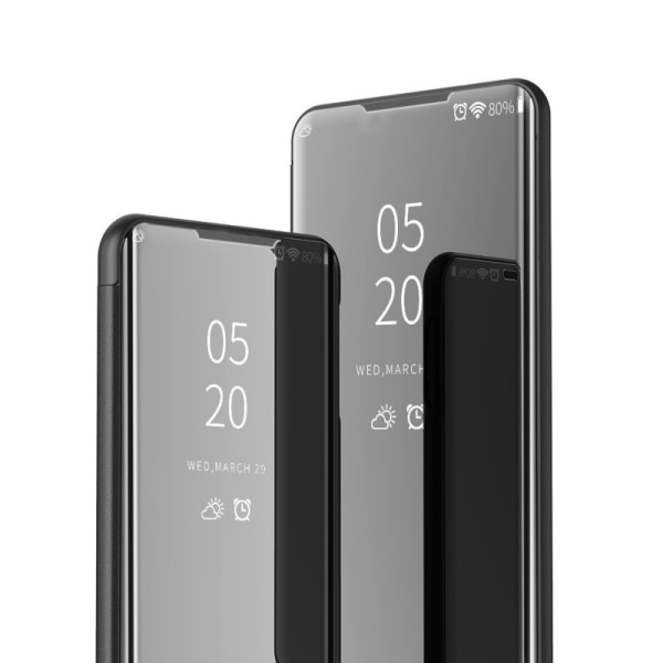 Samsung S21 Flip Case Clear View Standing V2 Rocket Black